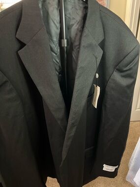 Joseph & Feiss Men's Black Single-Breasted Suit Jacket